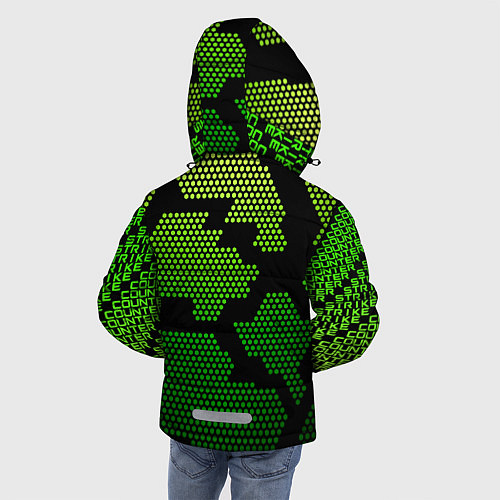 Зимняя куртка для мальчика CS GO Oko / 3D-Черный – фото 4