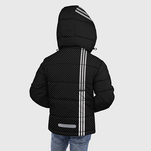 Зимняя куртка для мальчика Mercedes Carbon / 3D-Черный – фото 4