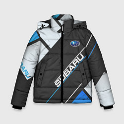 Куртка зимняя для мальчика SUBARU, цвет: 3D-светло-серый