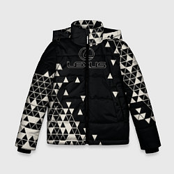Куртка зимняя для мальчика LEXUS, цвет: 3D-черный
