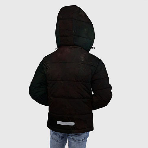 Зимняя куртка для мальчика ЧЕРЕП / 3D-Черный – фото 4