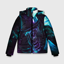 Куртка зимняя для мальчика ЧУЖОЙ, цвет: 3D-светло-серый