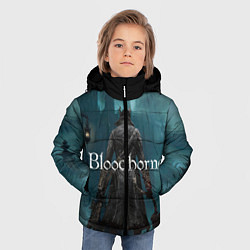 Куртка зимняя для мальчика Bloodborne, цвет: 3D-черный — фото 2