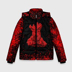 Куртка зимняя для мальчика UNCHARTED, цвет: 3D-черный