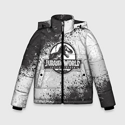 Куртка зимняя для мальчика Jurassic World, цвет: 3D-черный