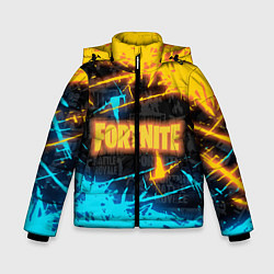 Куртка зимняя для мальчика FORTNITE, цвет: 3D-красный