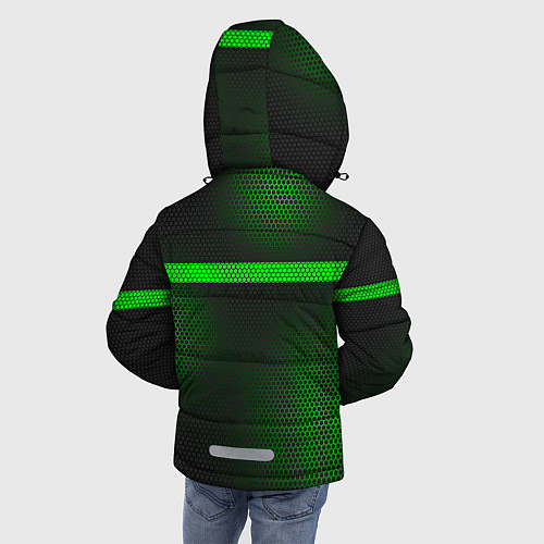 Зимняя куртка для мальчика Пограничные Войска / 3D-Черный – фото 4