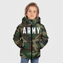 Куртка зимняя для мальчика ARMY, цвет: 3D-светло-серый — фото 2