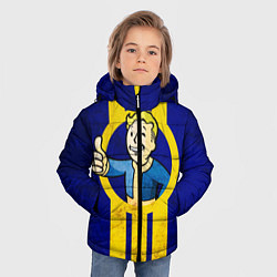 Куртка зимняя для мальчика FALLOUT 4, цвет: 3D-красный — фото 2