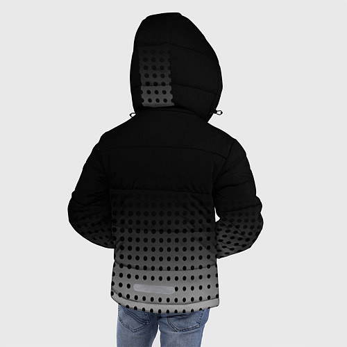 Зимняя куртка для мальчика Mercedes-Benz / 3D-Черный – фото 4