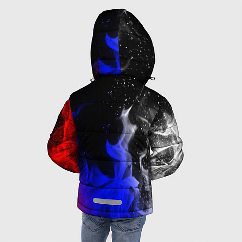Зимняя куртка для мальчика РОССИЯ / 3D-Черный – фото 4
