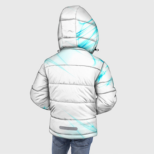 Зимняя куртка для мальчика Audi / 3D-Черный – фото 4