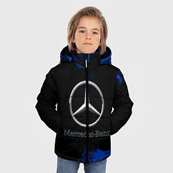 Куртка зимняя для мальчика Mercedes, цвет: 3D-светло-серый — фото 2