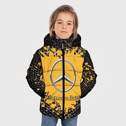 Куртка зимняя для мальчика Mercedes, цвет: 3D-красный — фото 2