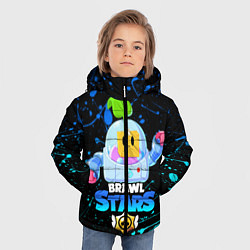 Куртка зимняя для мальчика Brawl Stars SPROUT, цвет: 3D-черный — фото 2