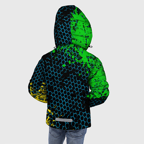 Зимняя куртка для мальчика Sprout Brawl Stars / 3D-Черный – фото 4