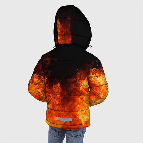Зимняя куртка для мальчика GTA / 3D-Черный – фото 4