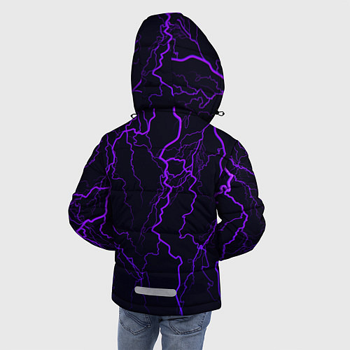 Зимняя куртка для мальчика Brawl Stars LEON / 3D-Черный – фото 4