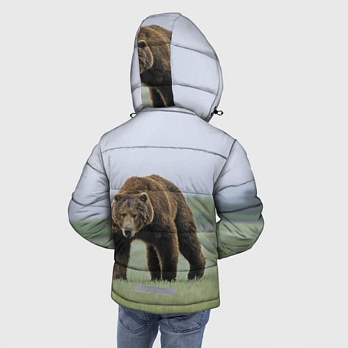 Зимняя куртка для мальчика Россия / 3D-Черный – фото 4