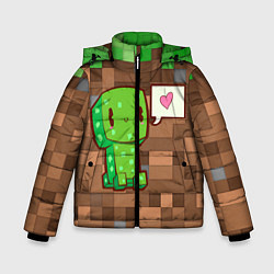 Зимняя куртка для мальчика Minecraft Creeper