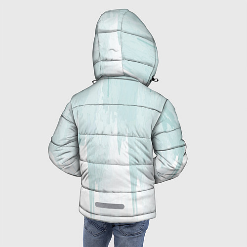 Зимняя куртка для мальчика Арт абстракция / 3D-Черный – фото 4