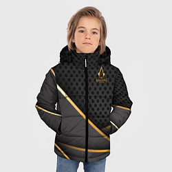 Куртка зимняя для мальчика Assassins Creed, цвет: 3D-красный — фото 2