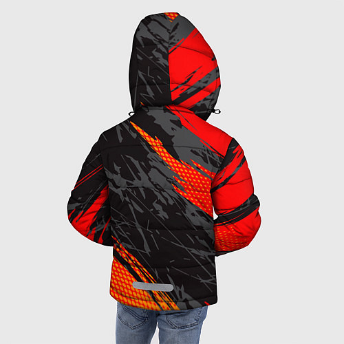 Зимняя куртка для мальчика Assassins Creed / 3D-Черный – фото 4