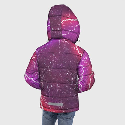 Зимняя куртка для мальчика Предатор / 3D-Черный – фото 4