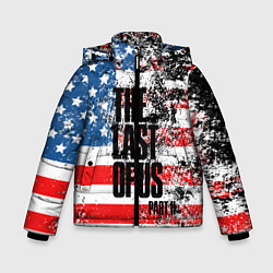 Куртка зимняя для мальчика THE LAST OF US PART 2, цвет: 3D-черный