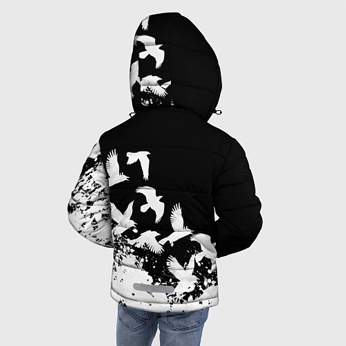 Зимняя куртка для мальчика LINKIN PARK 1 / 3D-Черный – фото 4
