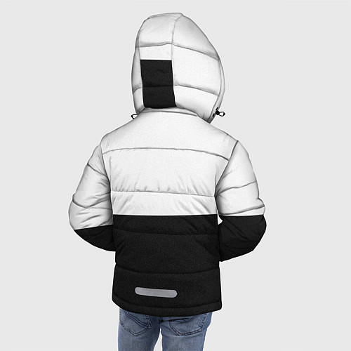 Зимняя куртка для мальчика Унесённые призраками / 3D-Черный – фото 4