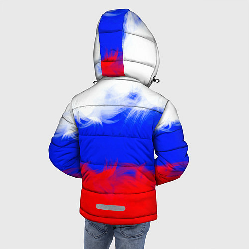 Зимняя куртка для мальчика Россия / 3D-Черный – фото 4
