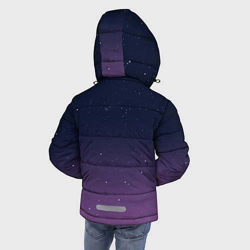 Зимняя куртка для мальчика Унесённые призраками / 3D-Черный – фото 4