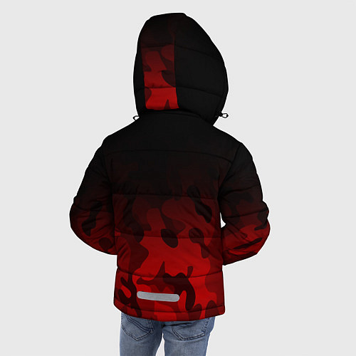 Зимняя куртка для мальчика СССР / 3D-Черный – фото 4