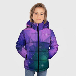 Куртка зимняя для мальчика SPACE, цвет: 3D-черный — фото 2