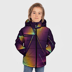 Куртка зимняя для мальчика RARE, цвет: 3D-черный — фото 2