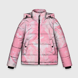 Куртка зимняя для мальчика Розовая Богемия, цвет: 3D-черный