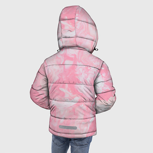 Зимняя куртка для мальчика Розовая Богемия / 3D-Черный – фото 4