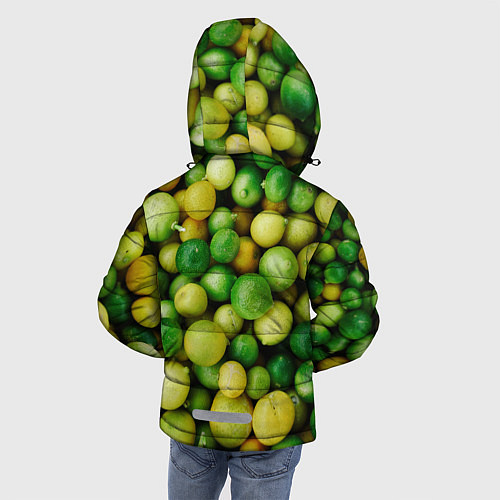 Зимняя куртка для мальчика Цытрусы / 3D-Черный – фото 4
