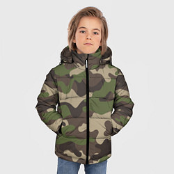 Куртка зимняя для мальчика МИЛИТАРИ, цвет: 3D-черный — фото 2