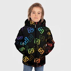 Куртка зимняя для мальчика 6IX9INE, цвет: 3D-светло-серый — фото 2