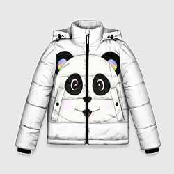 Куртка зимняя для мальчика Panda, цвет: 3D-светло-серый