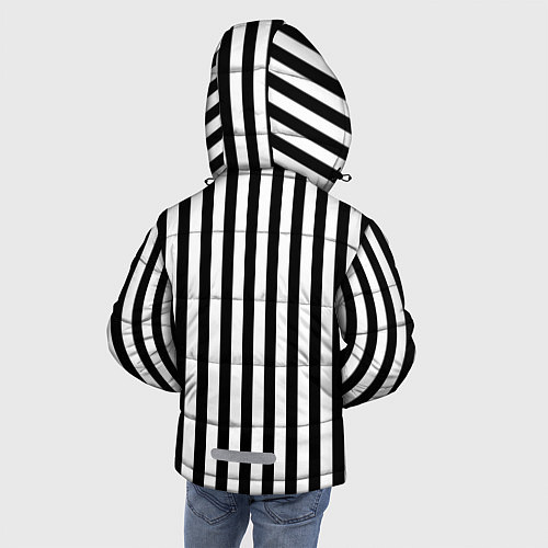 Зимняя куртка для мальчика Литтл Биг / 3D-Черный – фото 4