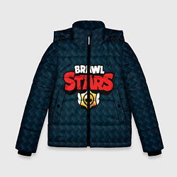 Куртка зимняя для мальчика Brawl S, цвет: 3D-черный