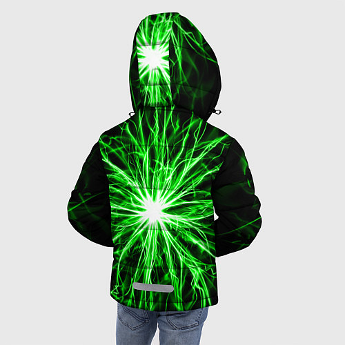 Зимняя куртка для мальчика Brawl Stars SPIKE / 3D-Черный – фото 4