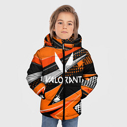 Куртка зимняя для мальчика Valorant, цвет: 3D-светло-серый — фото 2