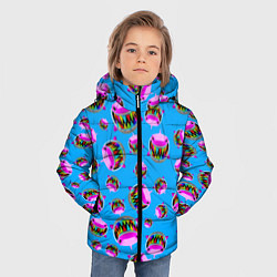 Куртка зимняя для мальчика 6IX9INE GOOBA, цвет: 3D-черный — фото 2