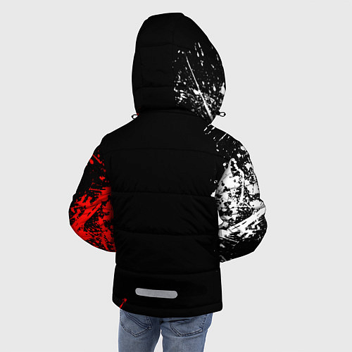 Зимняя куртка для мальчика Добро и зло, Payton Moormeier / 3D-Черный – фото 4