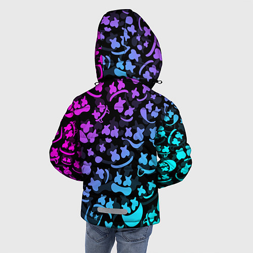 Зимняя куртка для мальчика FORTNITE x MARSHMELLO / 3D-Черный – фото 4