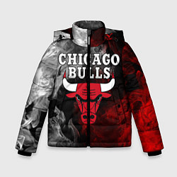 Куртка зимняя для мальчика CHICAGO BULLS, цвет: 3D-черный